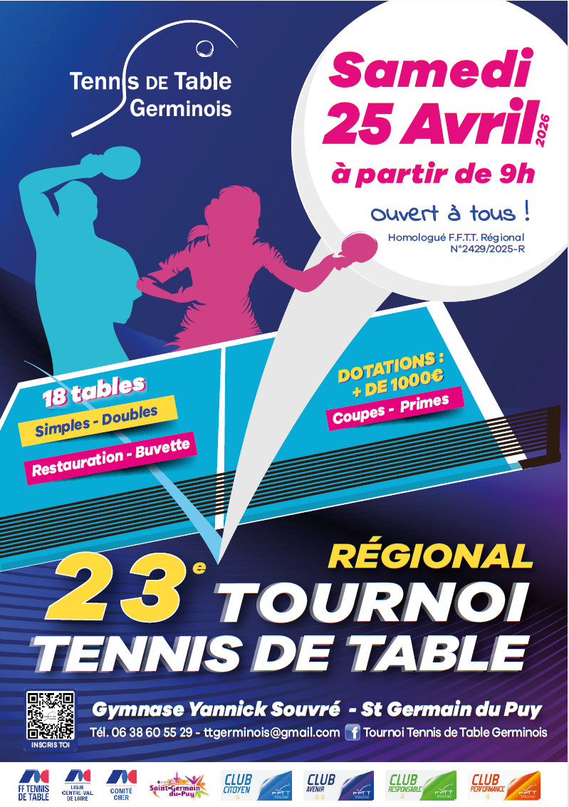 Affiche Tournoi 2025