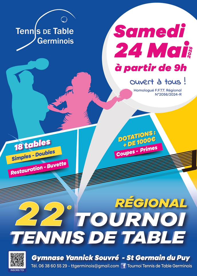 Affiche Tournoi 2025