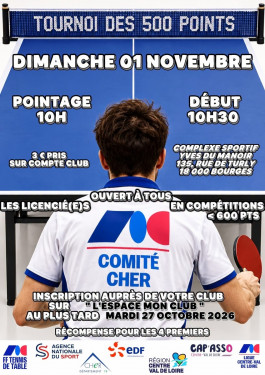 Tournoi des 500 points