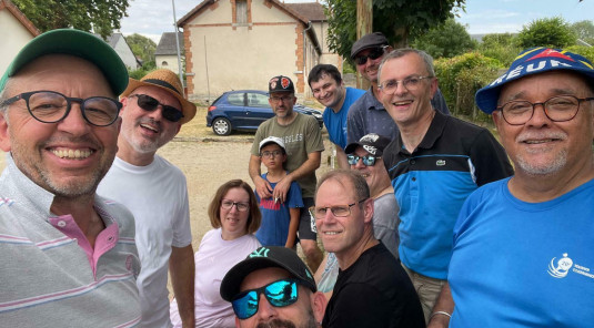 Une après-midi pétanque pour finir l'année