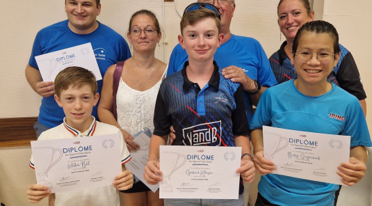 🏓 Le Tennis de Table Germinois à l’honneur ! 🏆